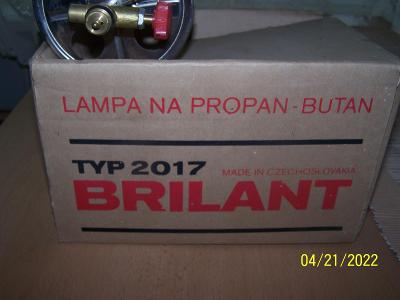 lampa na propanbutan /nepoužitá,pouze skladovaná