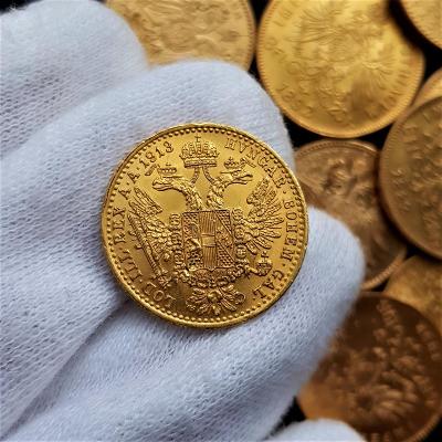 Zlatý Dukát 1913, František Josef I. zlatá mince  
