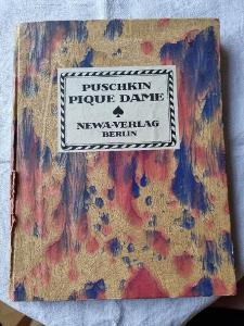 Alexander Puschkin: Pique Dame. Berlin, Newa Verlag, 1923