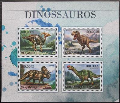 Mosambik 2016 Dinosauři Mi# 8909-12 Kat 22€ 1462