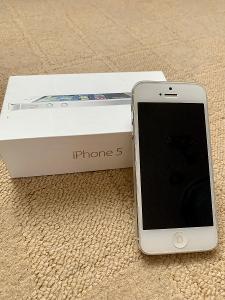 iPhone 5 32GB stříbrný