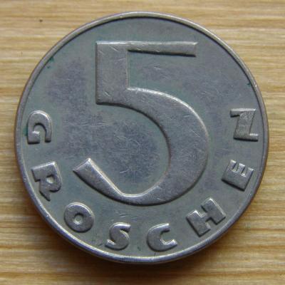 Mince Rakousko - 5 groš 1936; stav viz fota