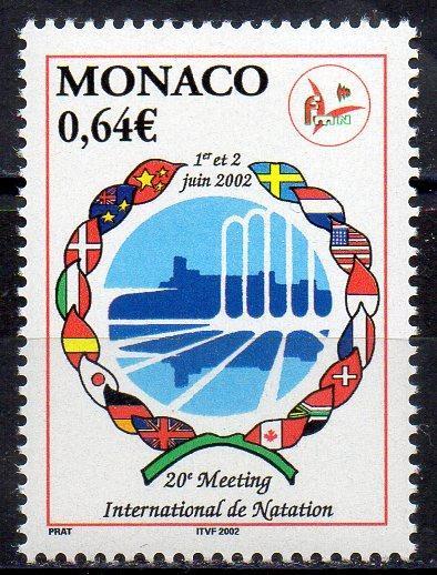 Monaco-Plavecký mítink 2002** Mi.2599 / 1,30 €