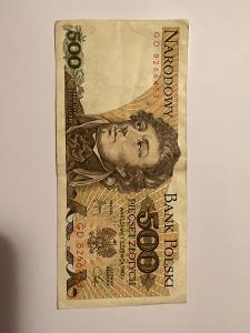500 zlotych