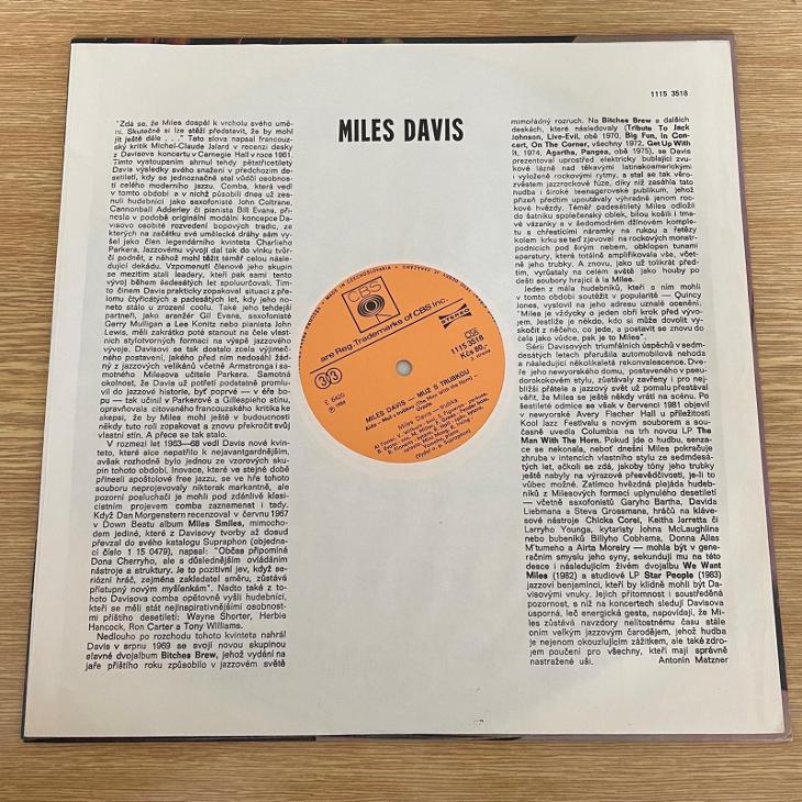 Miles Davis – The Man With The Horn = Muž S Trubkou - Hudba