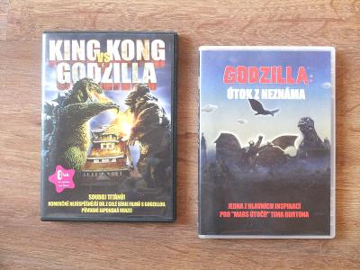 GODZILLA VS. KING KONG ÚTOK Z NEZNÁMA SET 2x DVD KING GHIDORAH MF DOOM