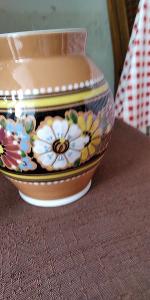 Váza keramika Keralit Litomyšl pro sběratele 
