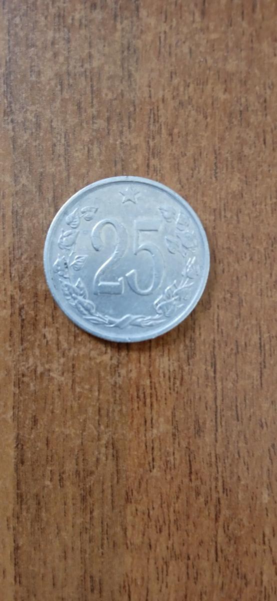 25 halířů 1963  - Numismatika