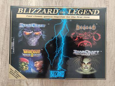 PC - Blizzard the Legend - Starcraft,Warcraft,Diablo - krabice