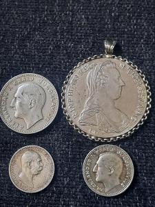 Stříbrné mince 