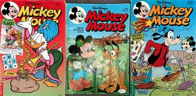 3x MICKEY MOUSE