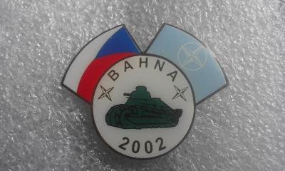 Bahna 2002, odznak na pin v perfekt stavu .