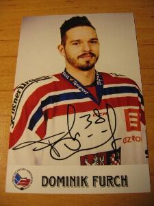 Dominik Furch - ČR - orig. autogram