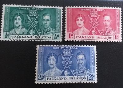 Známky Anglie kolonie - Falkland Islands - Jiří VI.