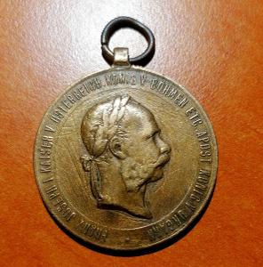 Válečná medaile 1873 - Františkem Josefem I.