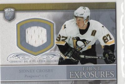 UD BE A PLAYER 2006 FIRST EXPOSURES jersey - Sidney Crosby Pittsburgh