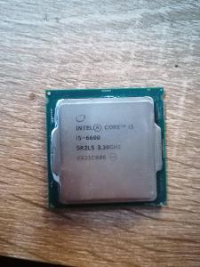rozbité CPU i5-6600 