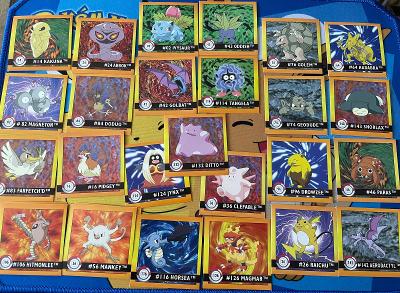 Pokemon artbox stickers nalepky 1999 fresh