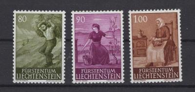 známky LIchtenštejnsko,1961