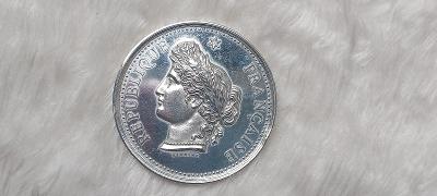 Desaide - stříbrná francouzská medaile z roku 1883,váha 59g.