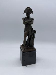 TOP-Luxusní bronzová socha Napoleon -signovaná 