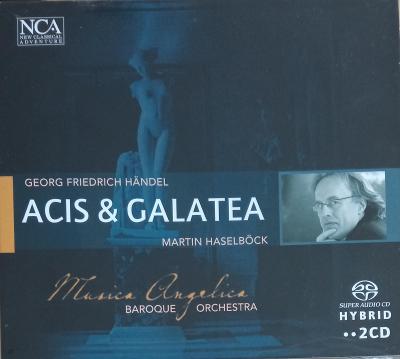 2 CD - SACD - Georg Friedrich Händel: Acis & Galatea  (digipack, nové)