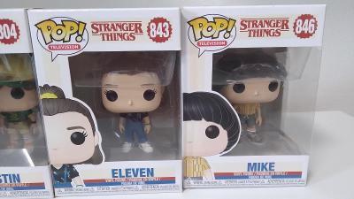 Postavičky Stranger Things 4ks - Eleven  ,Mike, Dustin,Nancy