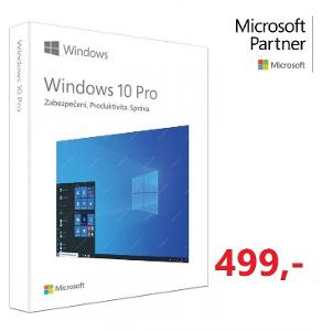 MS Windows 10 Pro + faktura, Microsoft Partner