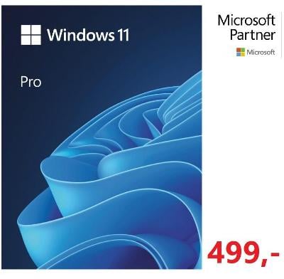 MS Windows 11 Pro + faktura, Microsoft Partner