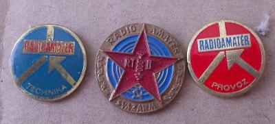 Odznaky Svazarm Radioamatér