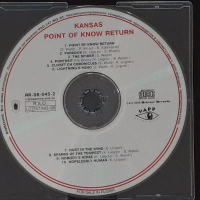 SLEVA! Kansas - Point of Know Return