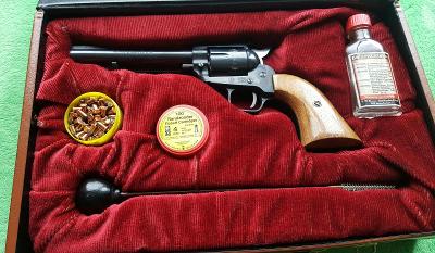Revolver H.Schmidt Pacemaker cal.4mm drážkovaný s kazetou Krásný  stav