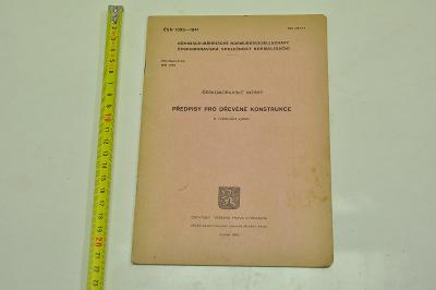 předpisy pro dřevěné konstrukce 1943