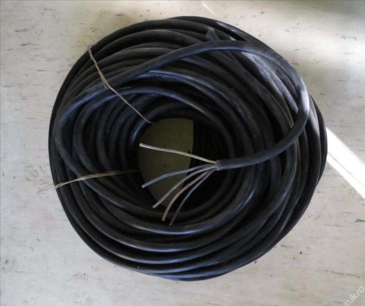 gumový kabel CGSG 5x6 100m nepoužitý - Stavebniny