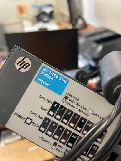 Switch celokovový HP ProCurve 1410-16G