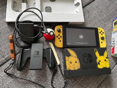 Nintendo switch - Pikachu edice / pokemon 