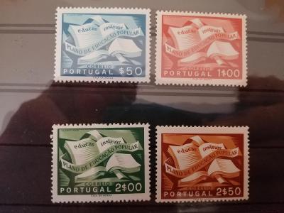 Portugalsko, 1954, Mi 825-828, 65 euro, neraženo **