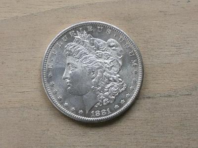 1 Dolar - 1881 S ( nádherný )