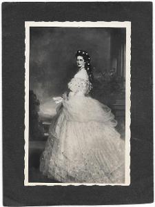 Císařovna Elisabeth, Sisi, F. X. Winterhalter,  ca 1930
