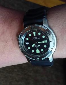Potápěčské hodinky Ratio Diver 200m.