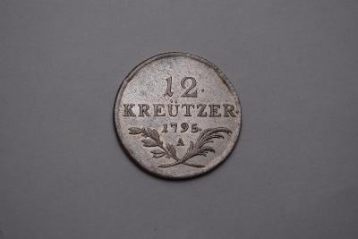 Stříbrný 12 Krejcar 1795 A - František II.