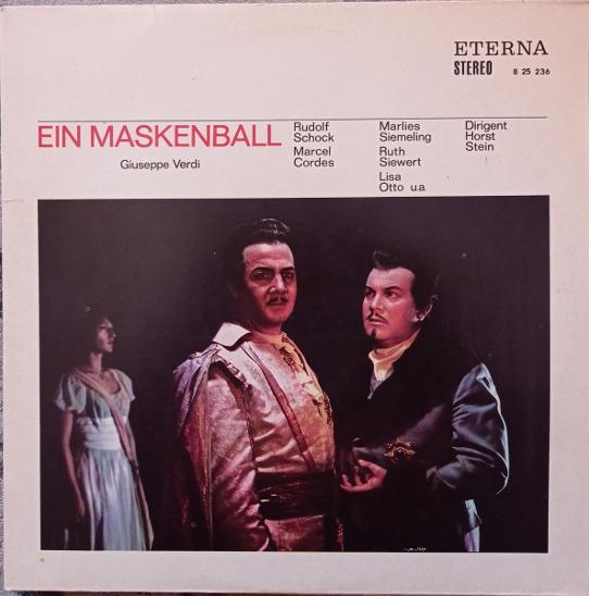 Giuseppe Verdi - Ein Maskenball - ETERNA 1970 - EX+ - Hudba