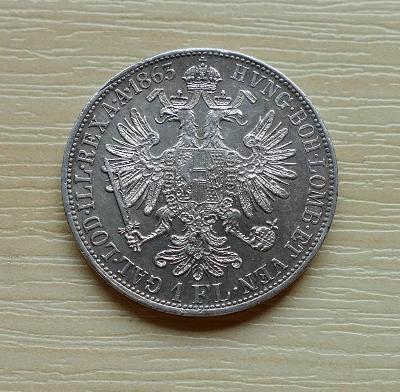 Zlatník František  Josef I., 1863 E,  Karlsburg,  RR!! 