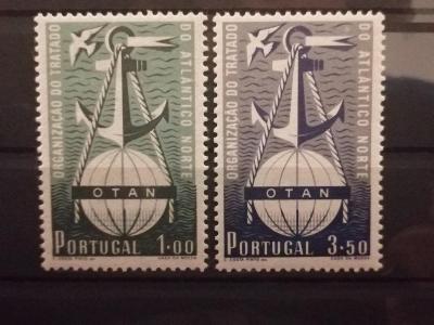 Portugalsko, 1952, Mi 778-779, 350 euro, neraženo