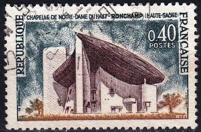 Francie 1965 Mi.1498 prošla poštou