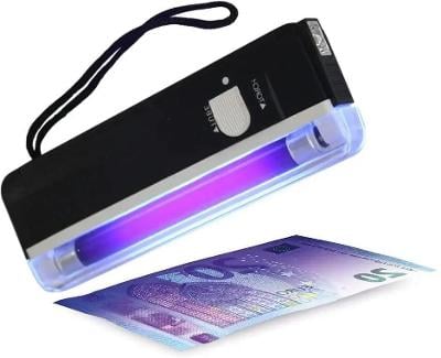 UV tester bankovek s bílou svítivou diodou (LED) - (č. 158)