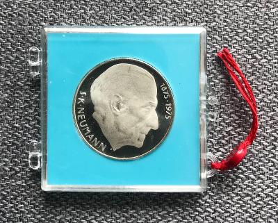 R!Stříbrná mince 50 Kčs PROOF 1975 -S. K. Neumann,4.063ks