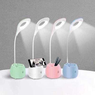 Nový model dotykové LED stolní lampy. Barva růžová - (č. 168)