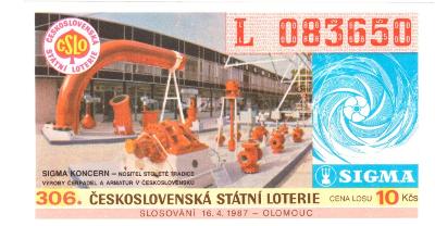 Los ČSL 1987 OLOMOUC