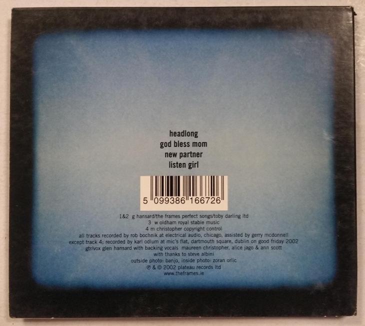 AUTOGRAM! - Glen HANSARD - CD The Frames - HEADLONG - AUTOGRAM! č.2 - Ostatní sběratelské předměty